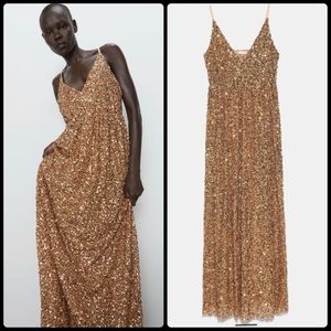 ZARA LIMITED EDITION SEQUIN DRESS